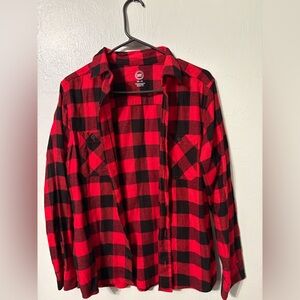 Kids Wonder Nation Plaid Shirt